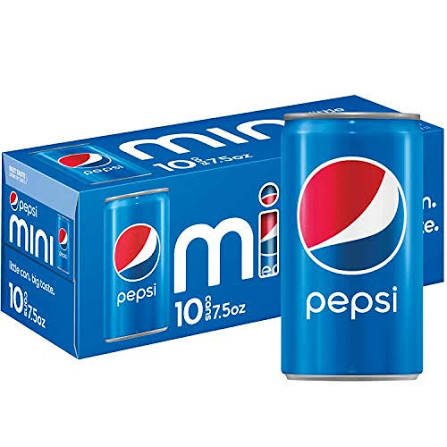 Tab Soda Mini Cans 10 Pack